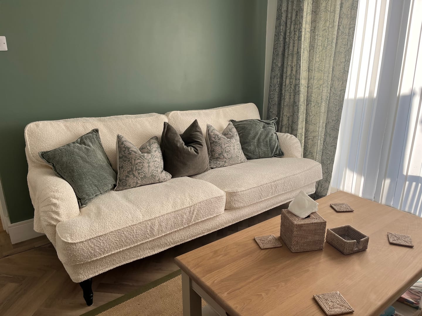 Customer photo review of STOCKSUND 3 Seat IKEA Sofa Cover