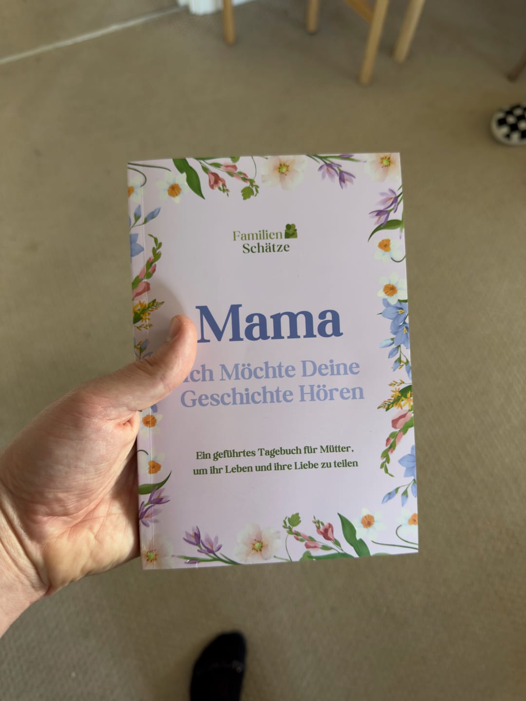 Customer photo review of Mutter-Erinnerungen Geführtes Tagebuch