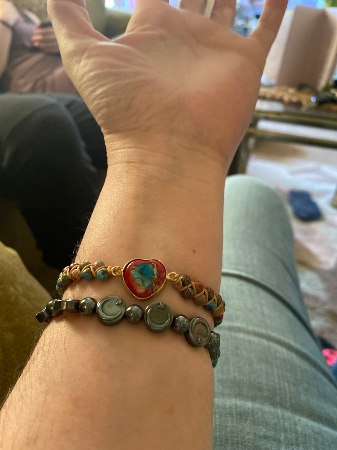 Customer photo review of Passionate Heart Jasper Bracelet