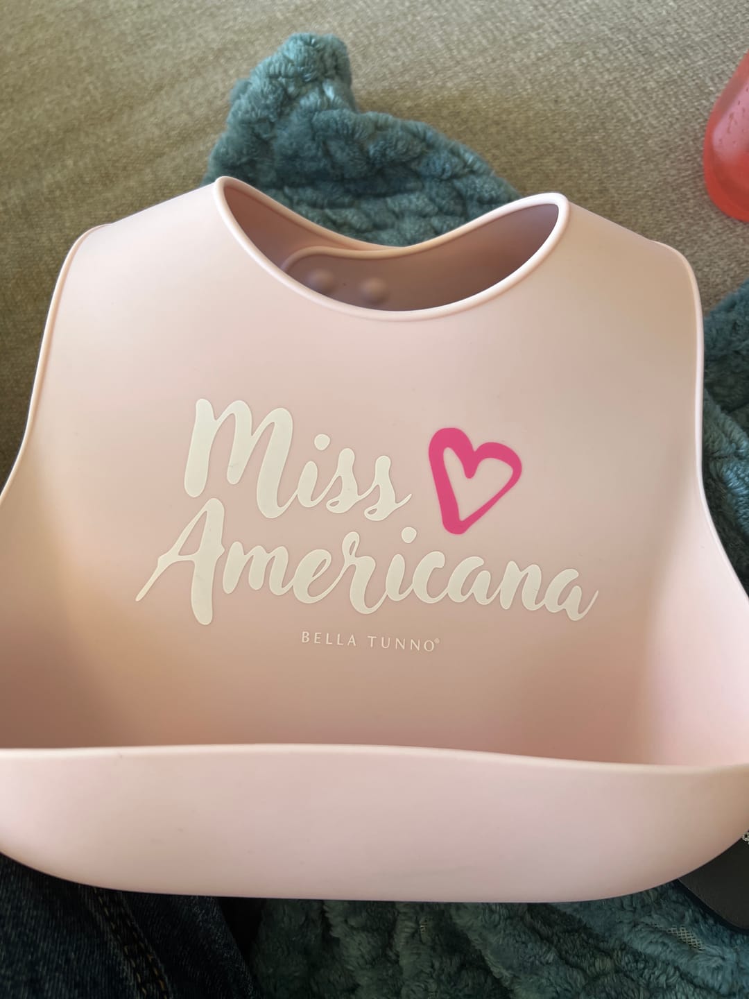 Customer photo review of Miss Americana Wonder Bib