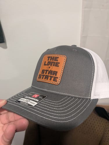 Customer photo review of Custom Leather Patches