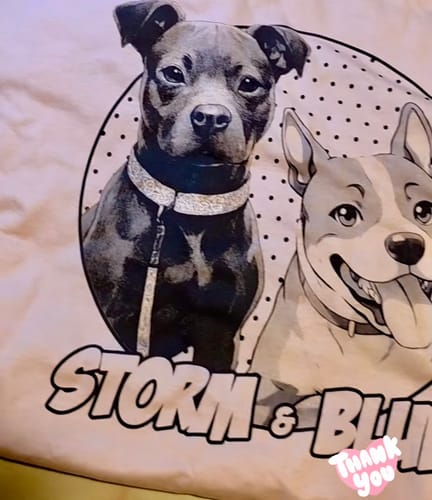 Customer photo review of T-shirt με το Δικό σας Κατοικίδιο