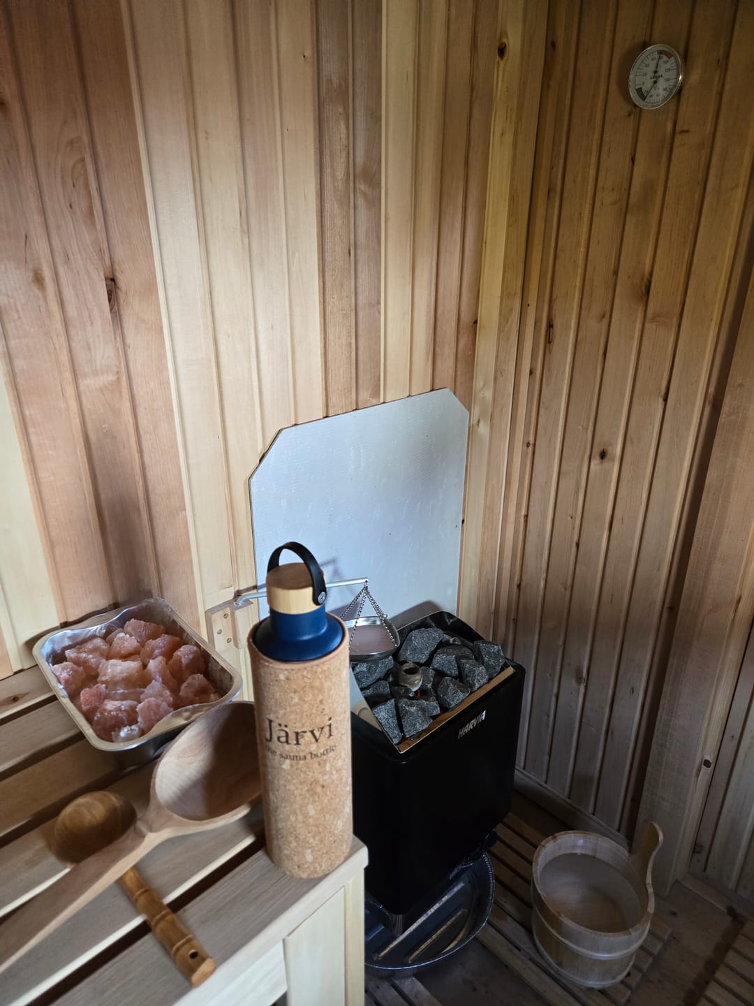 Customer photo review of The Sauna Bottle by Jarvi
