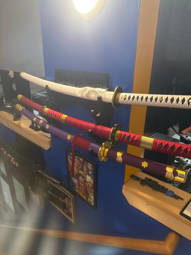 Customer photo review of Wado Ichimonji sword (SHARP)