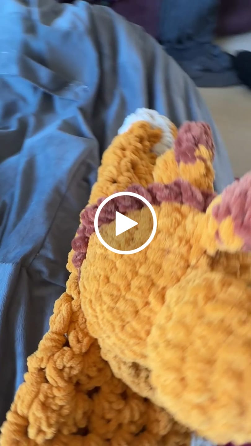 Customer video review of Giraffe Lovey Crochet Pattern PDF Download