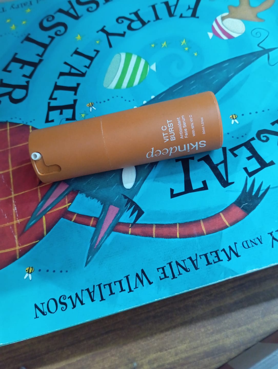 Customer photo review of Vit C BURST - Antioxidant Face Serum