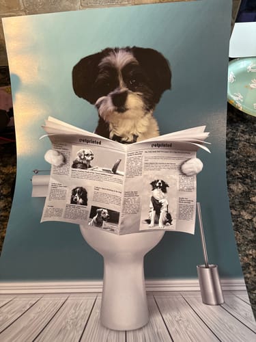 Customer photo review of Important meeting - Personalized poster