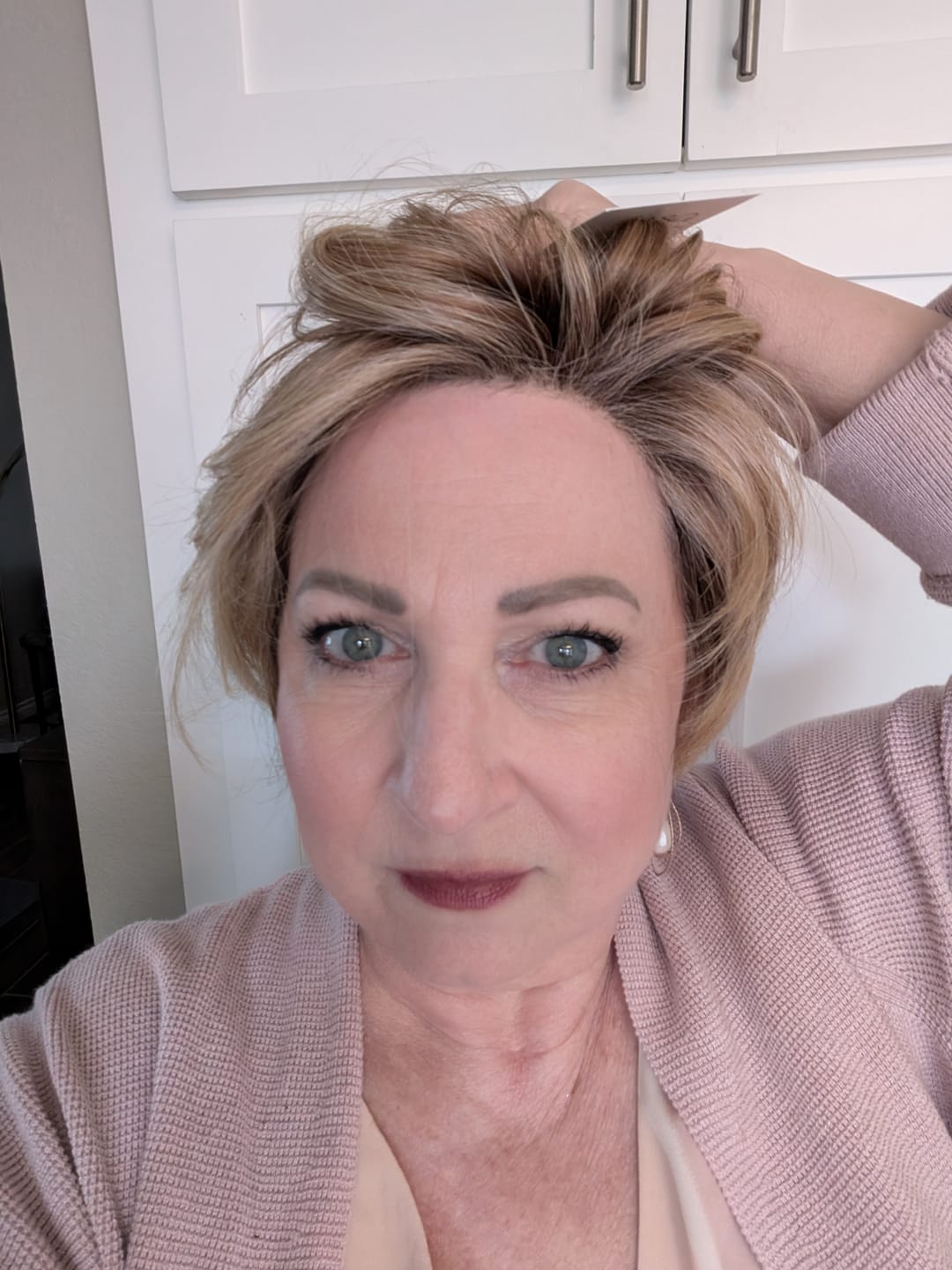 Customer photo review of POWER BALL - Wheat Honey Blonde