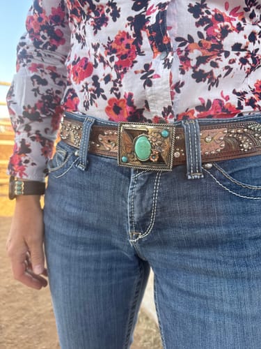 Customer photo review of Janice Belt Buckle