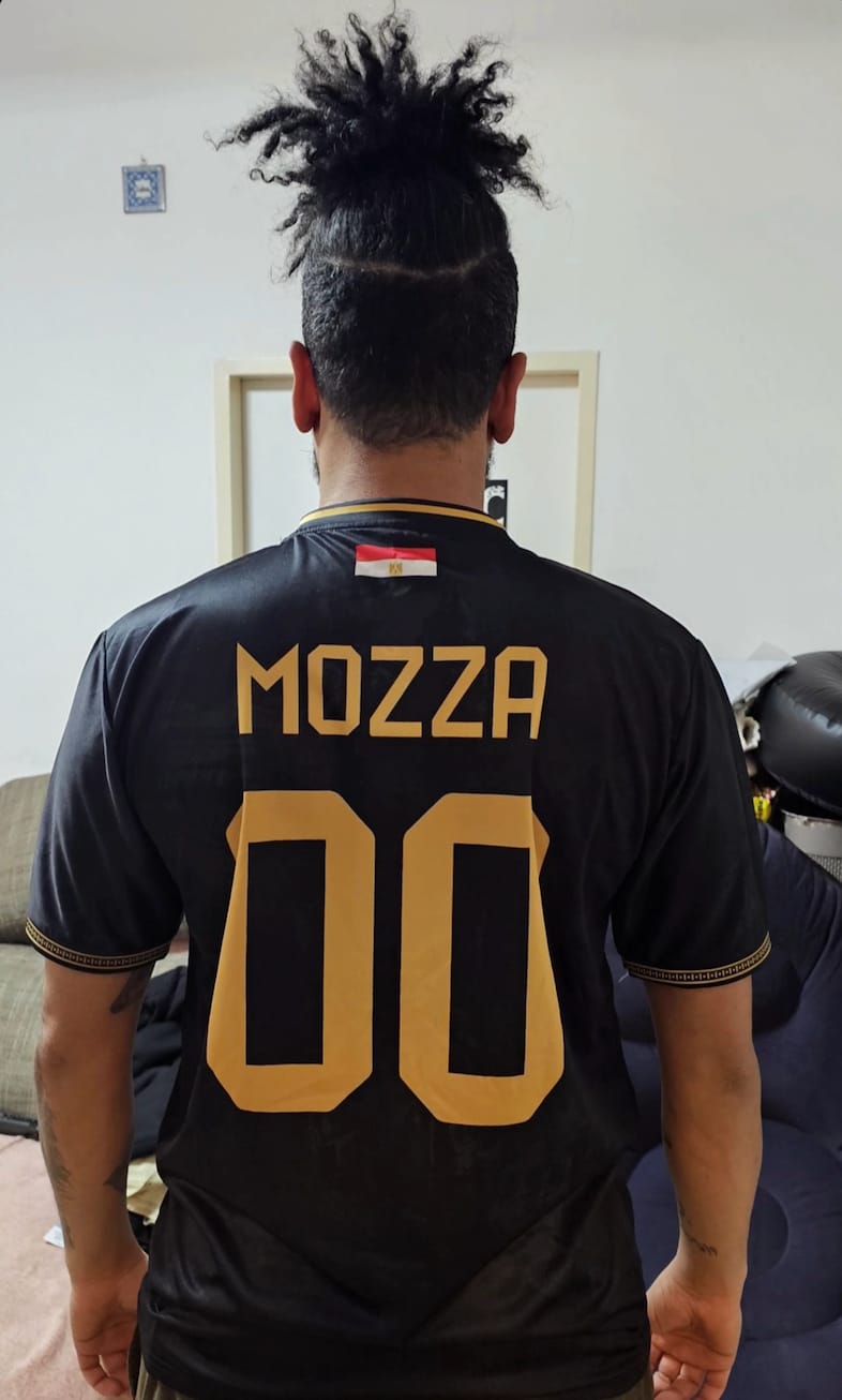 Customer photo review of Egypt Custom Football Jersey