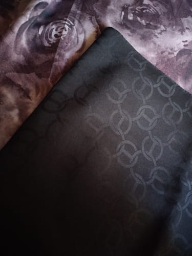 Customer photo review of Ring Siyah Jakarlı Şal