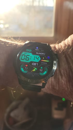 Customer photo review of ZE™ Force Smartwatch – Power Your Day, Track Your Way