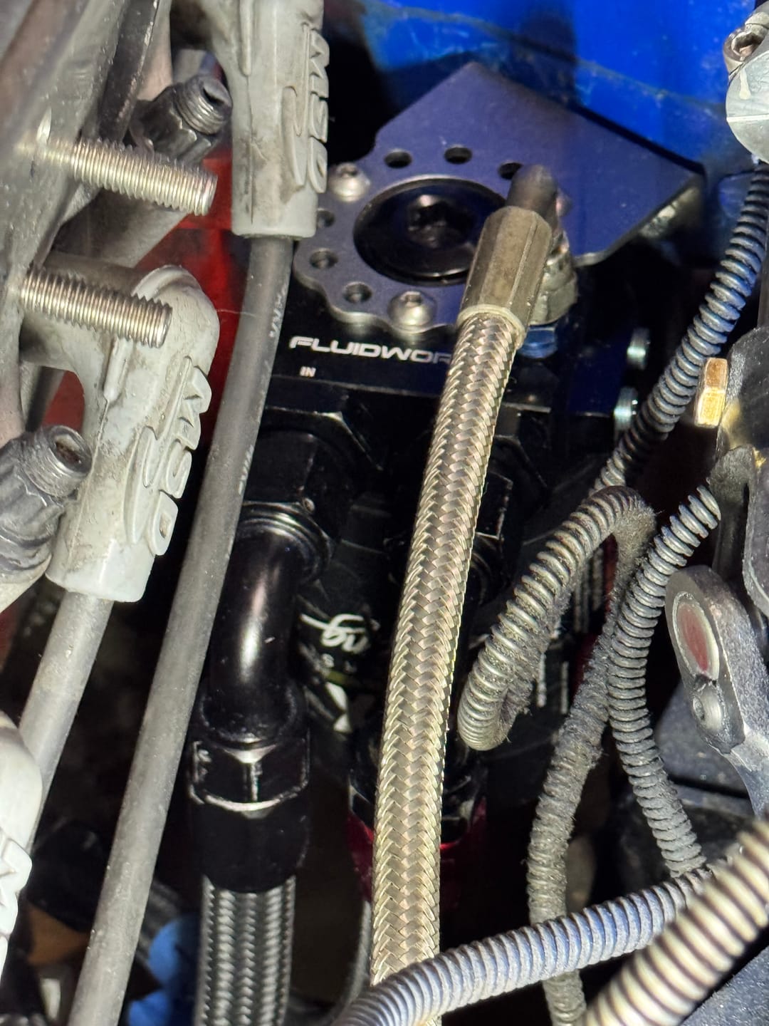 Customer photo review of Fluidworks Remote Oil Filter - Front Load Style