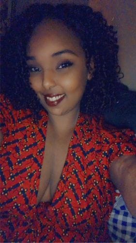 Customer photo review of Indo Dashiki Dress Red