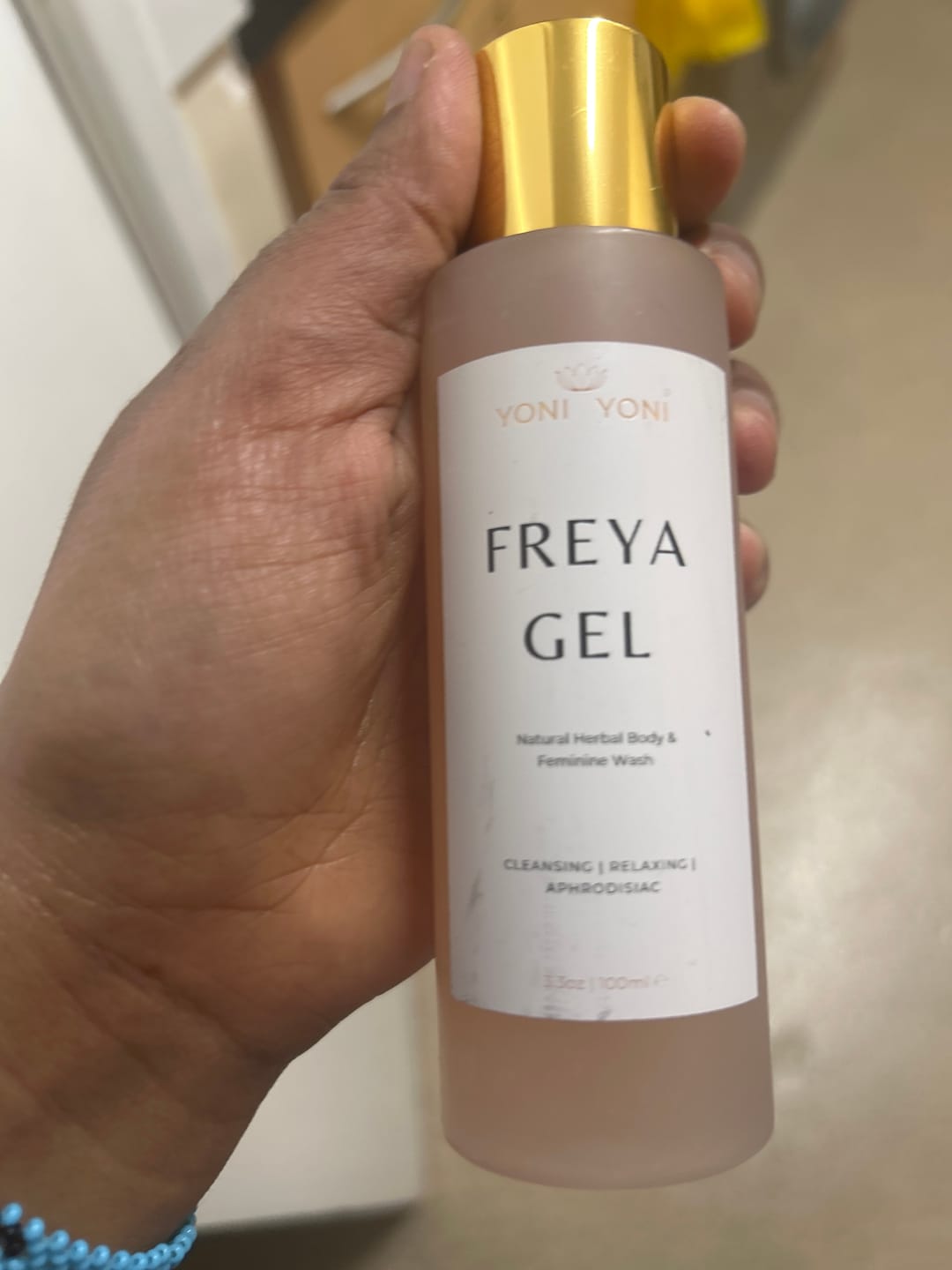 Customer photo review of Yoni Gel - Feminine Wash