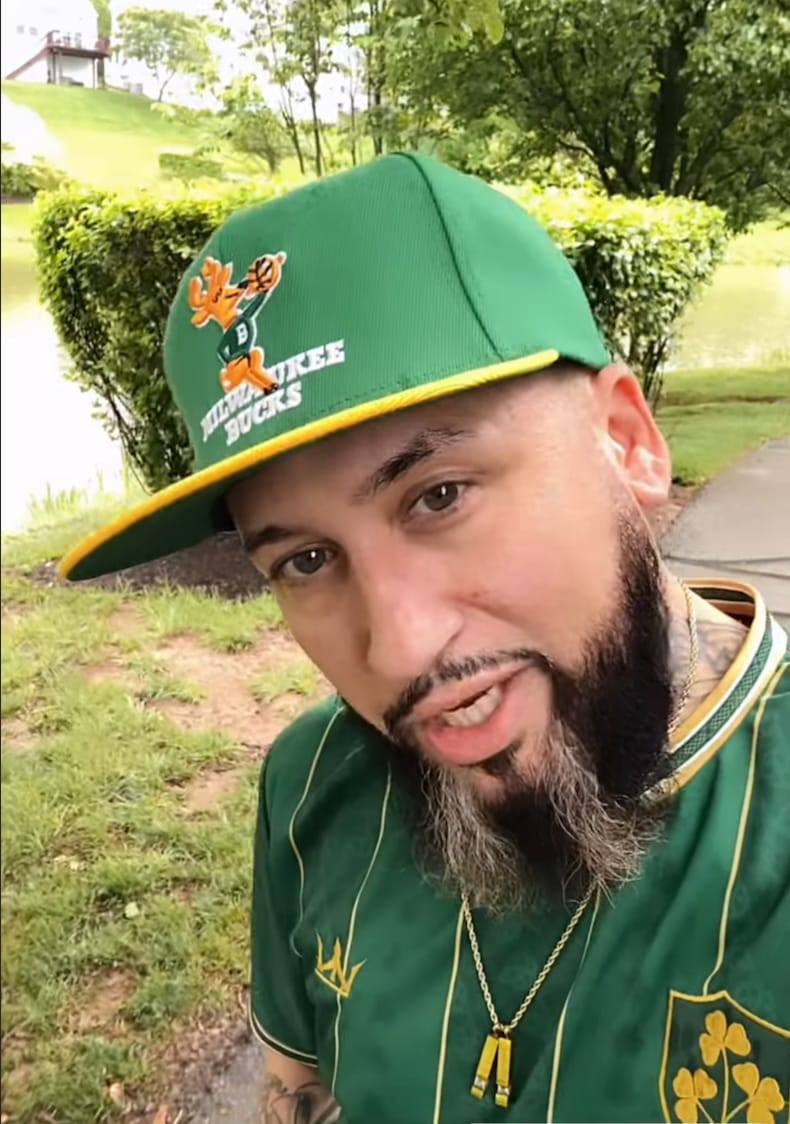 Customer photo review of Ireland Custom Football Jersey