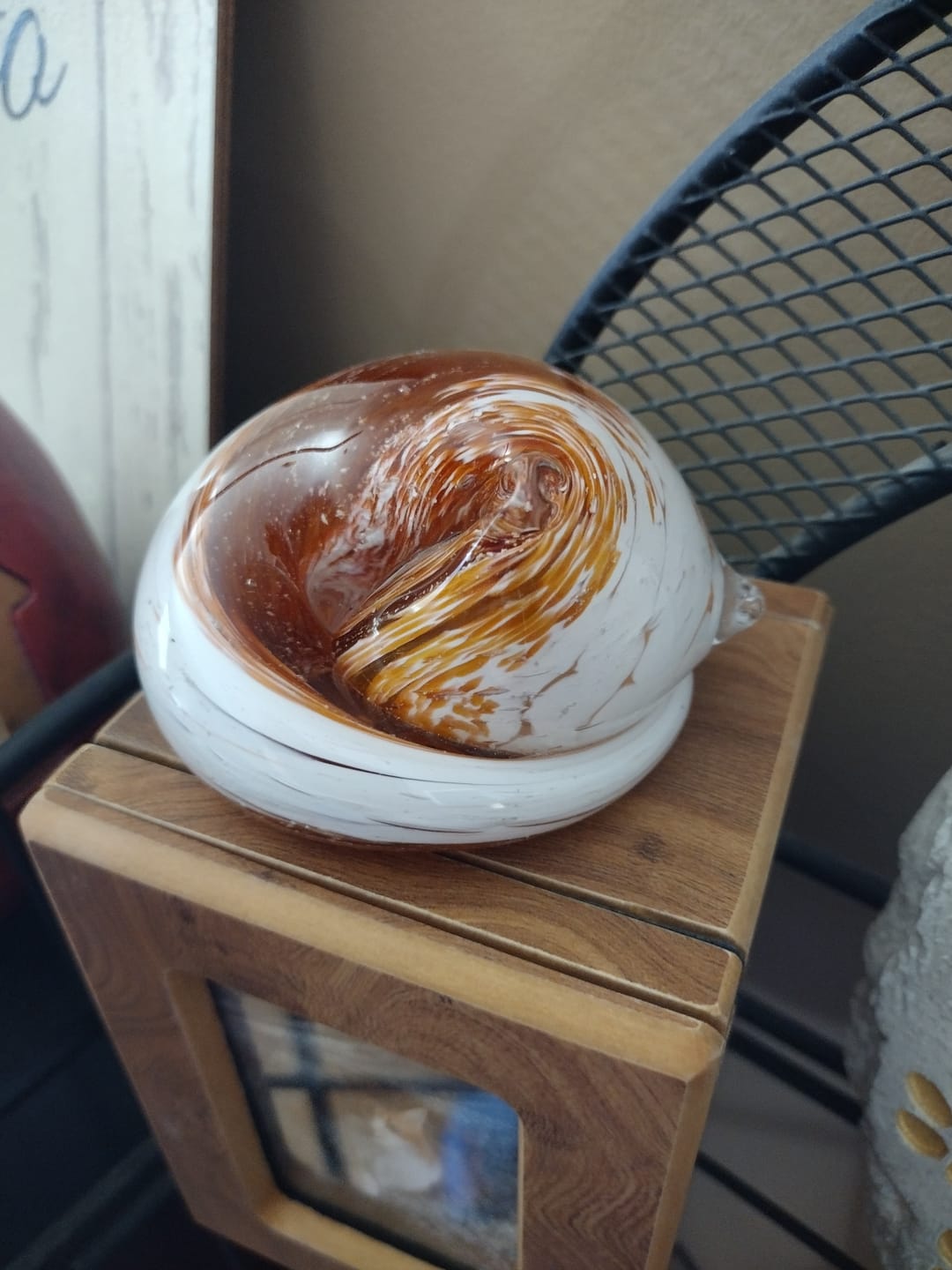 Customer photo review of Sleeping Cat with Infused Cremation Ashes