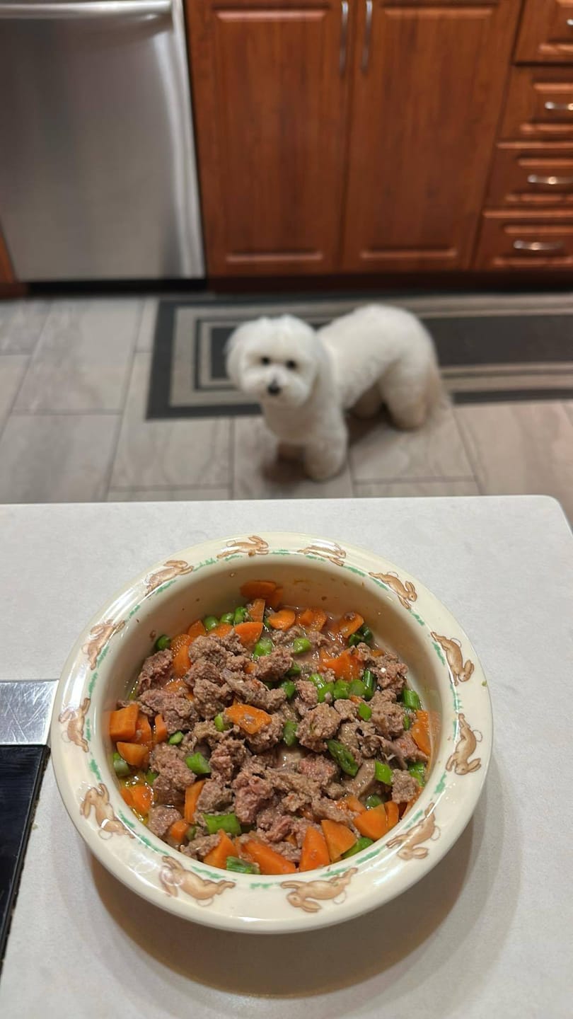 Customer photo review of Butcher's Pup - Saucisse pour chien 1 lbs