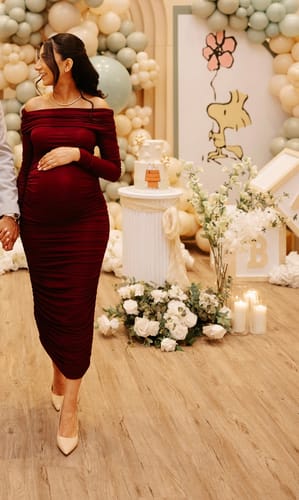 Customer photo review of Yara Dress by Ronny Kobo - RENTAL