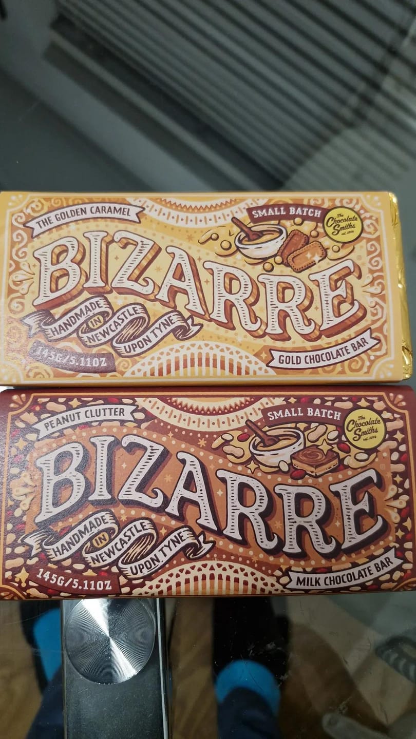 Customer photo review of The Golden Caramel Bizarre Bar 145g