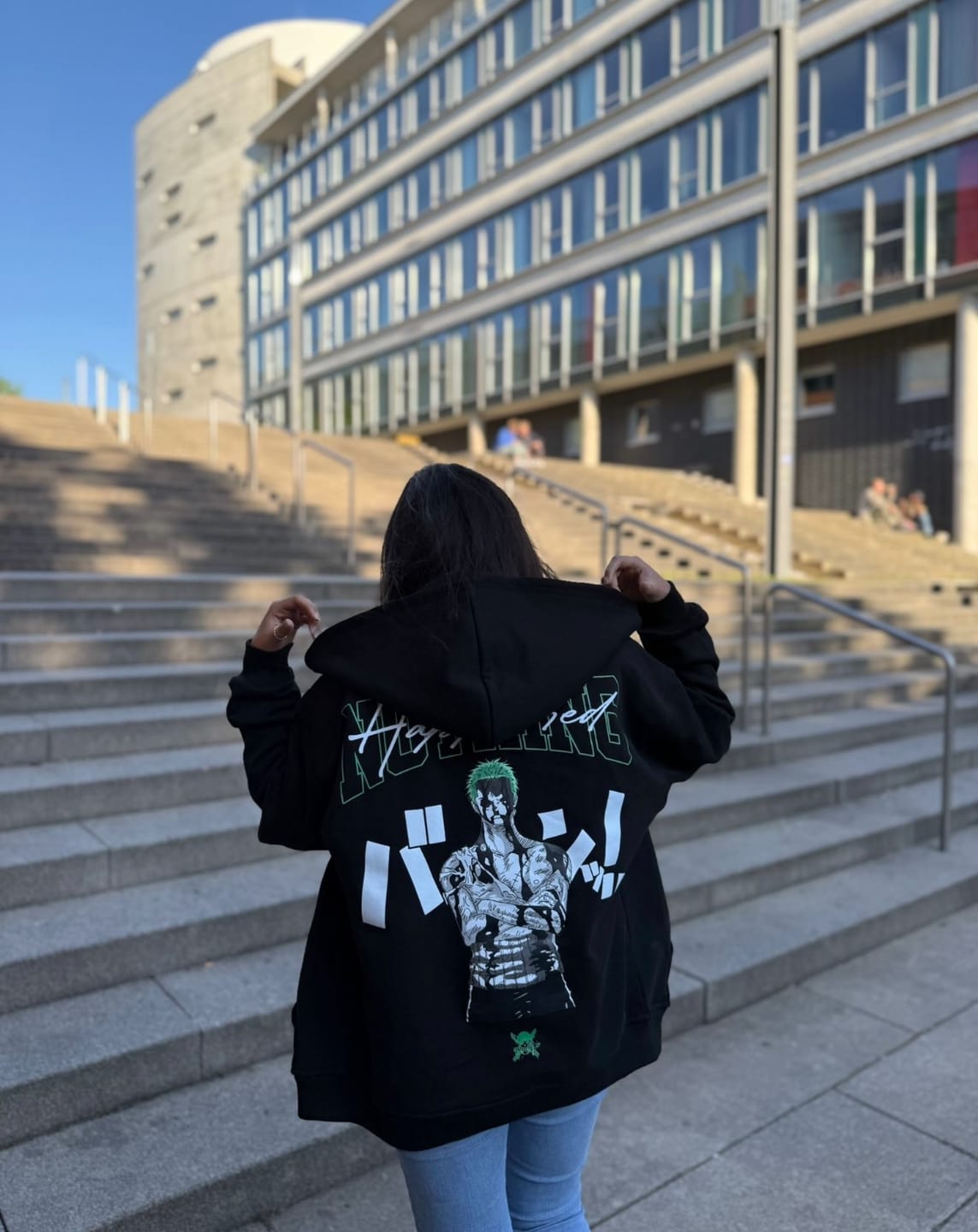 Customer photo review of NOTHING HAPPEND Zipper