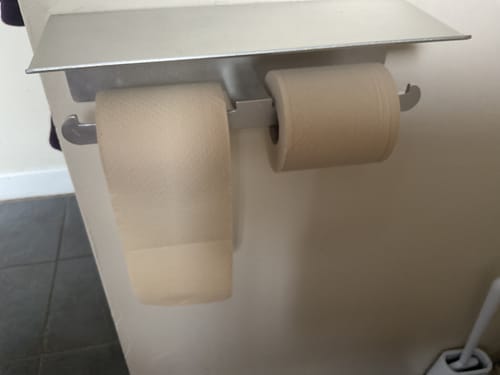 Customer photo review of Unbleached Bamboo Kitchen Roll