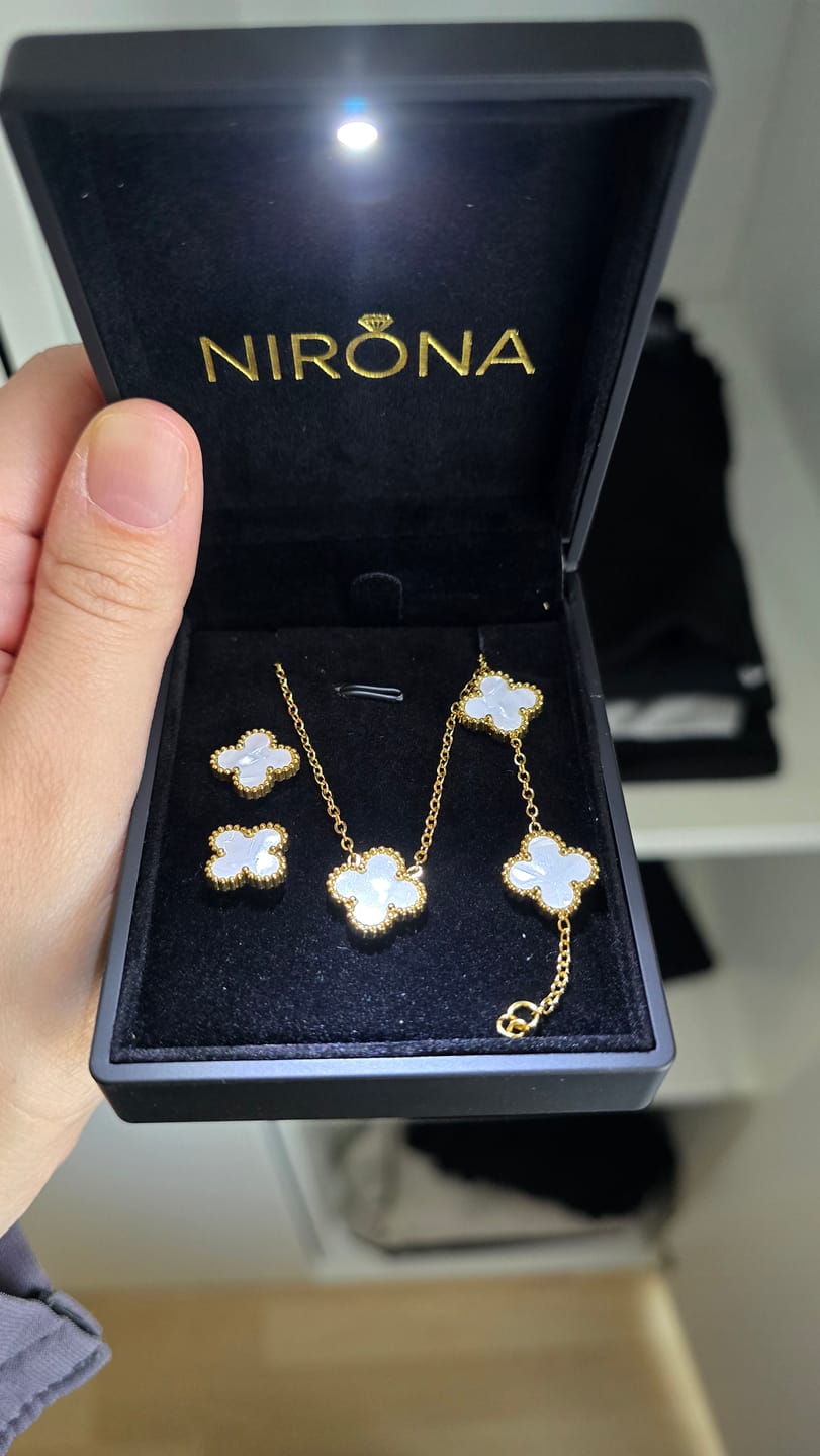 Customer photo review of Nirona | Luxuriöses Kleeblatt - SET