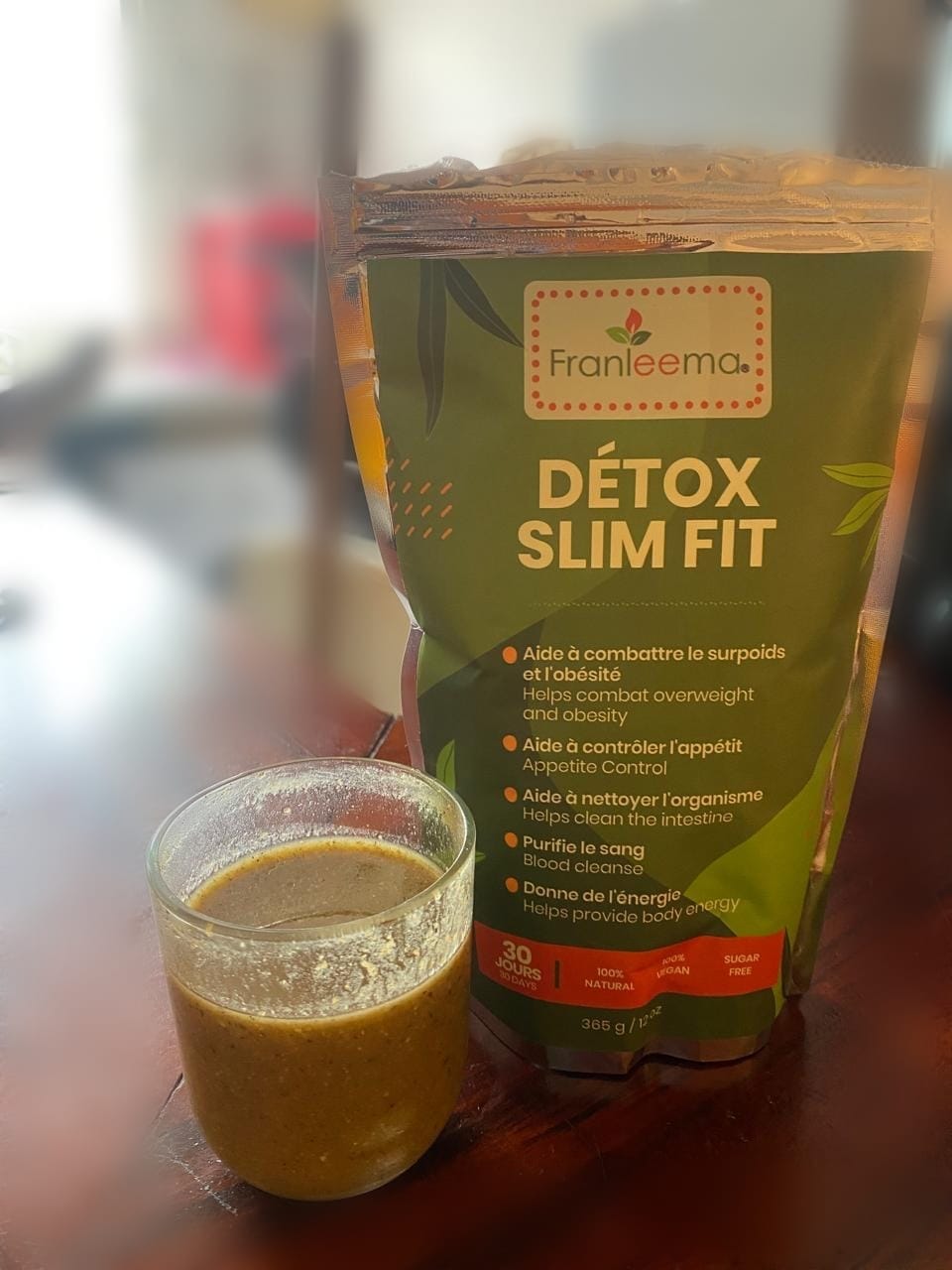 Customer photo review of Détox poudre pour perdre du poids -Détox Slim Fit ™