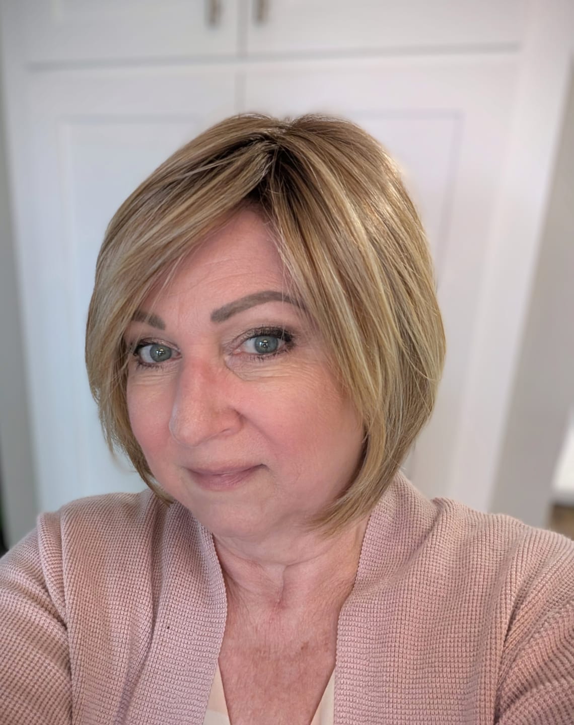 Customer photo review of DOUBLE SHOT - Wheat Honey Blonde