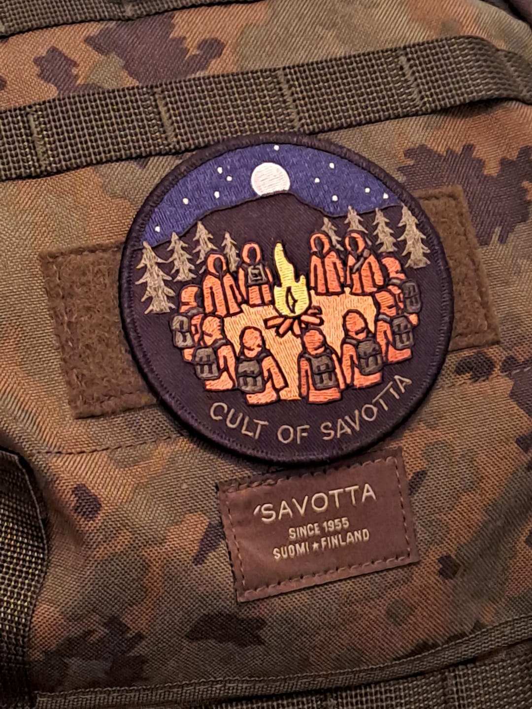 Customer photo review of Cult of Savotta patch