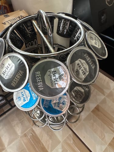 Customer photo review of Britt Espresso Cápsulas Reserva Peaberry AA