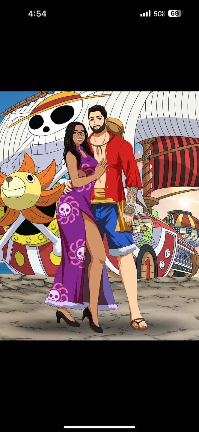 Customer photo review of One Piece Portrait