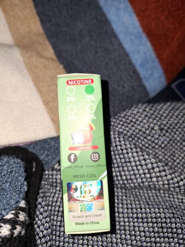 Customer photo review of ORIGINAL RANDM DIGITAL BOX 12000 Vape