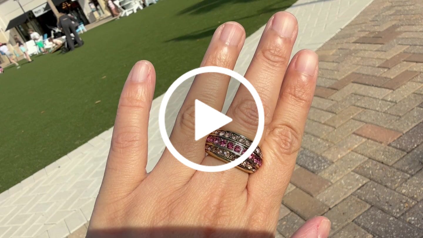 Customer video review of HEIDI DAUS®"Hugs From Heidi" Crystal Ring