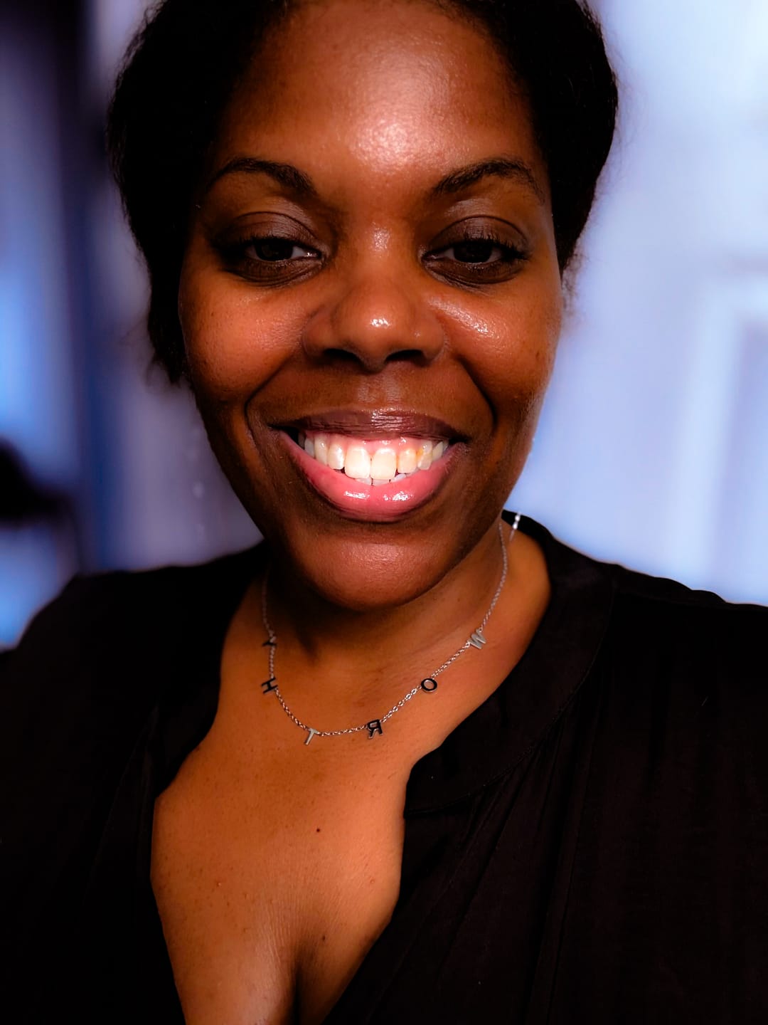 Customer photo review of WORTHY NECKLACE