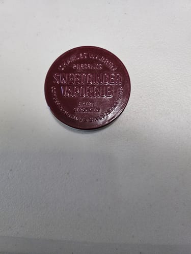 Customer photo review of Extra Strength Sweet Ginger Vapor Rub