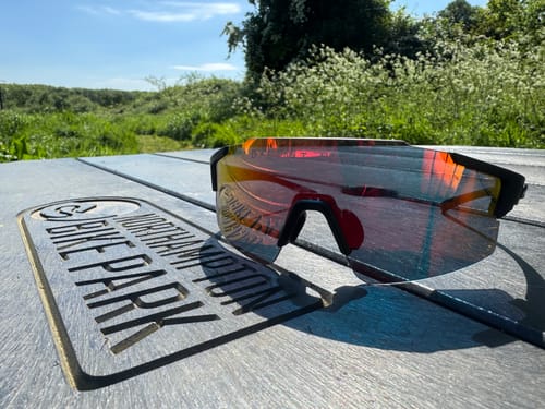 Customer photo review of Deathray™ | Riding Glasses