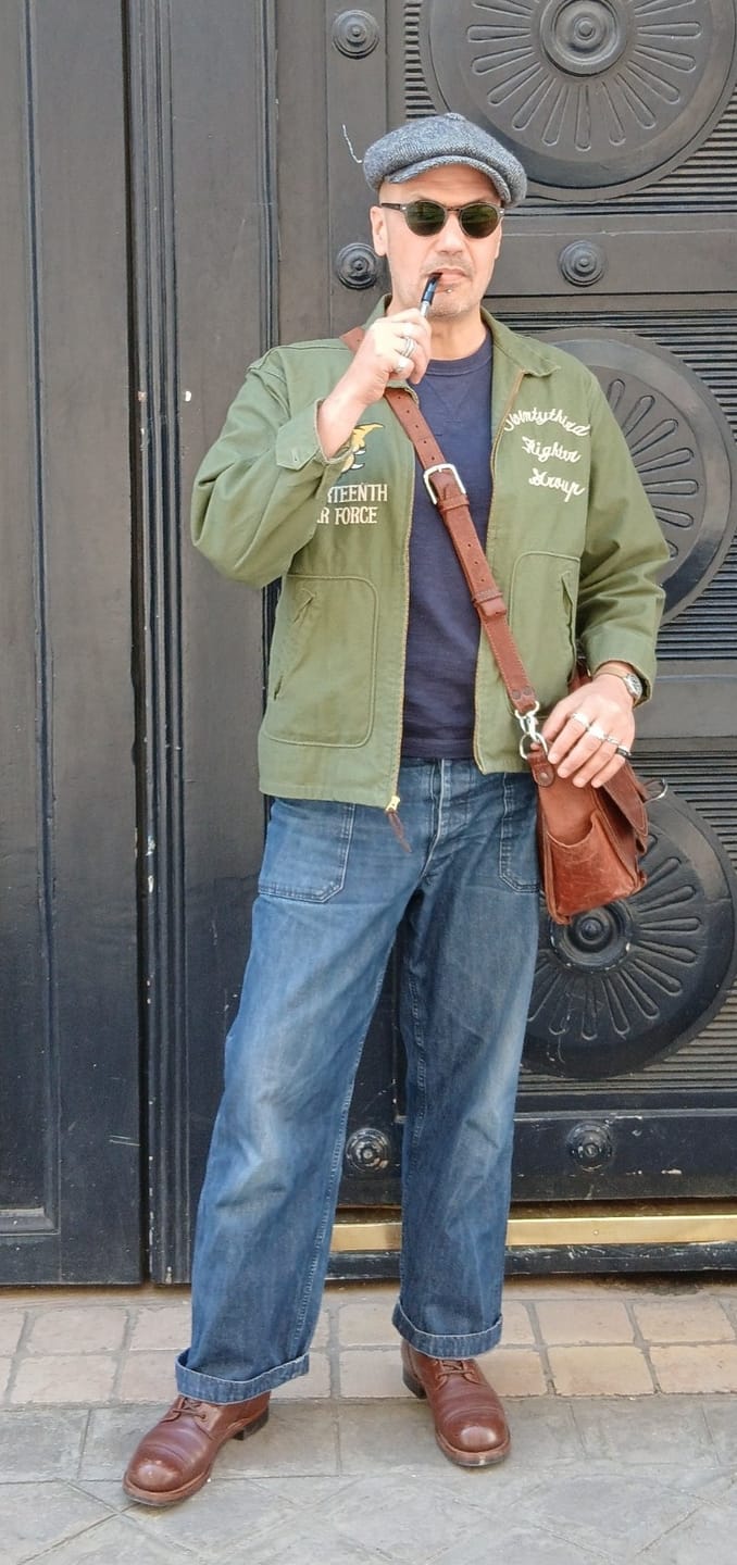 Customer photo review of 1917 US Navy 1st Denim Pants