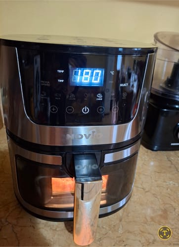 Customer photo review of Air Fryer Novio Grill & Fry