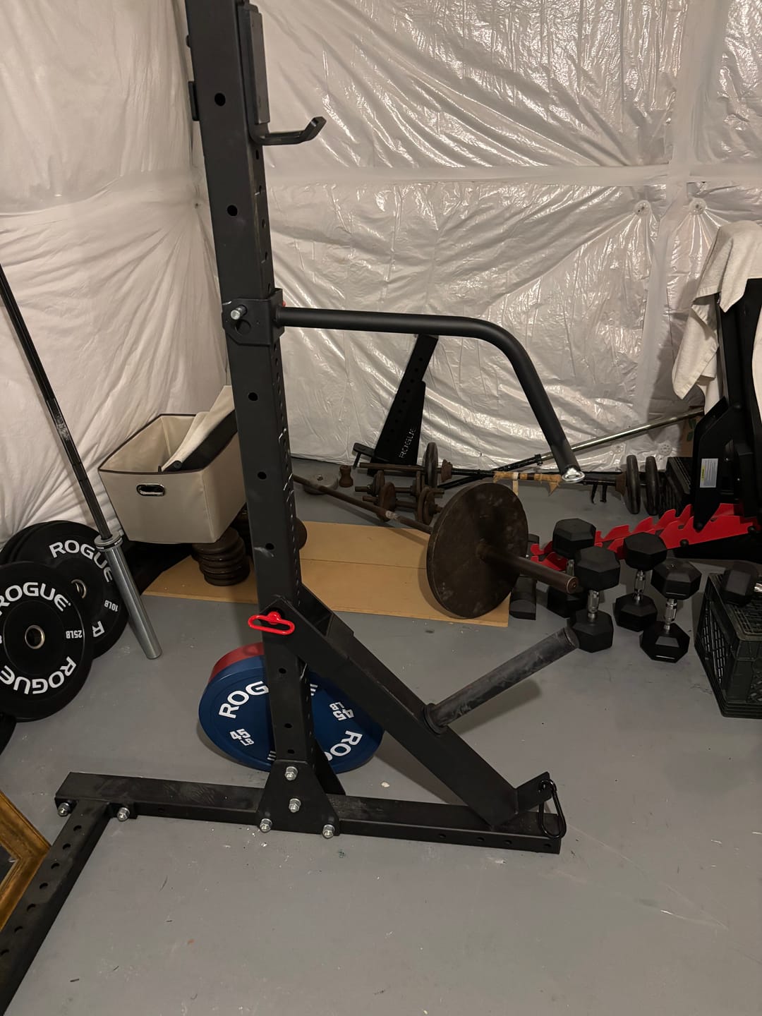 Customer photo review of Belt Squat Handle