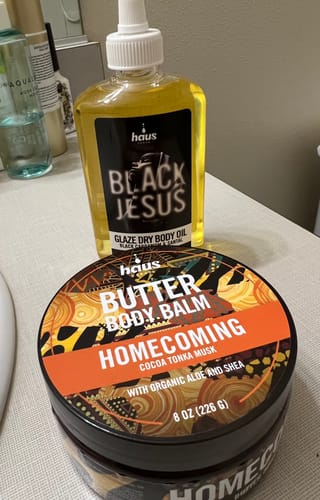 Customer photo review of GLAZE | Dry Oil Blend for Body