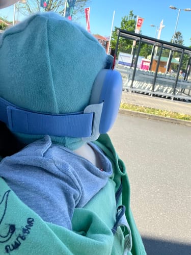 Customer photo review of Kaschmirbeanie helles Mint