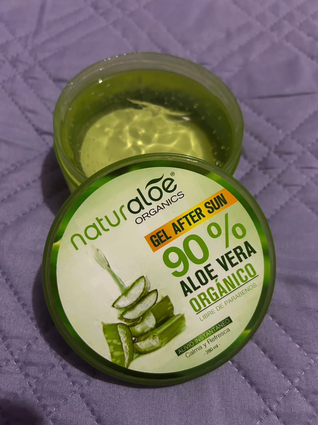 Customer photo review of Gel After Sun 250ml