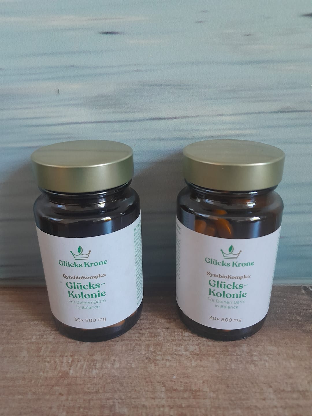 Customer photo review of Glücks-Kolonie (Darm Aufbau) - 30 Kapseln