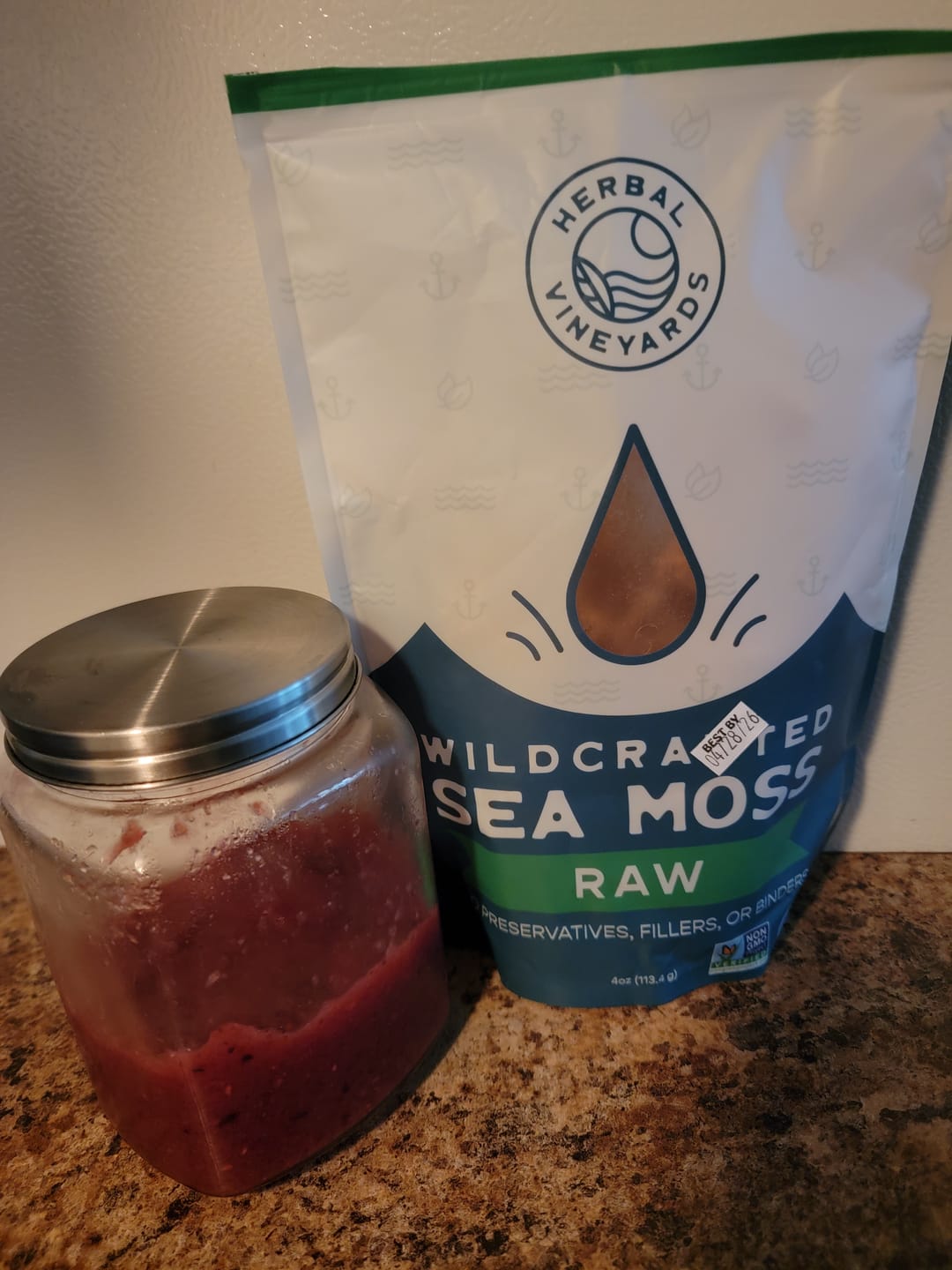 Customer photo review of PREMIUM RAW SEA MOSS
