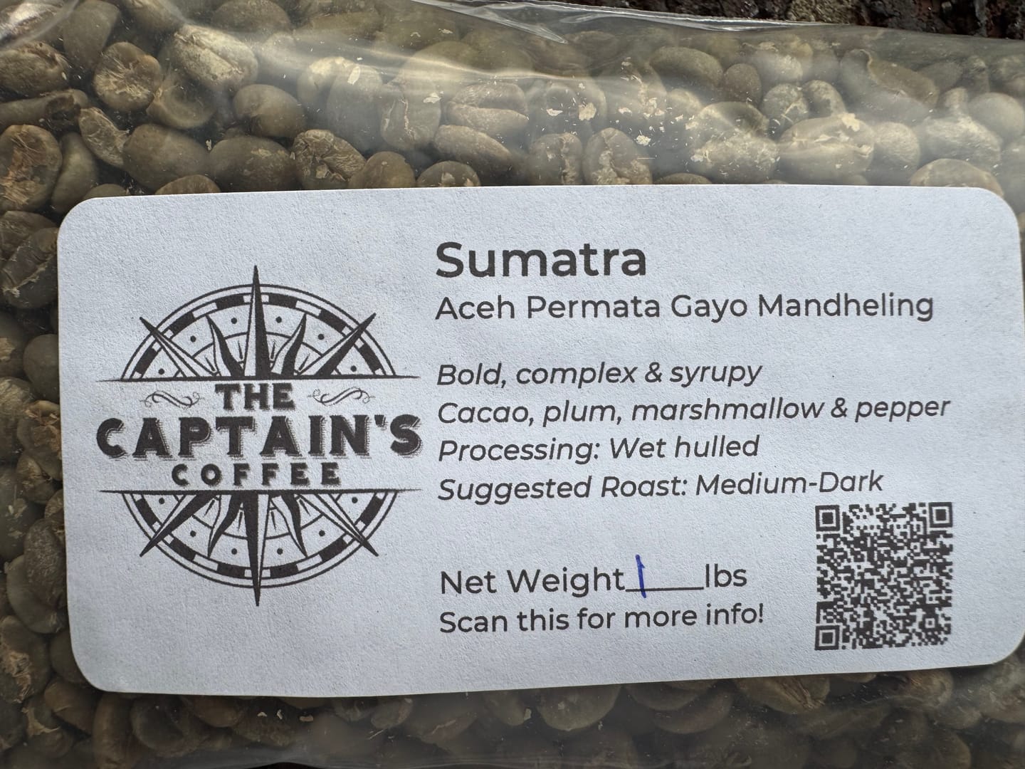 Customer photo review of Sumatra Aceh Permata Gayo Mandheling