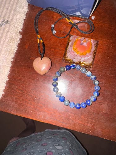 Customer photo review of AuraBloom Subscription Box