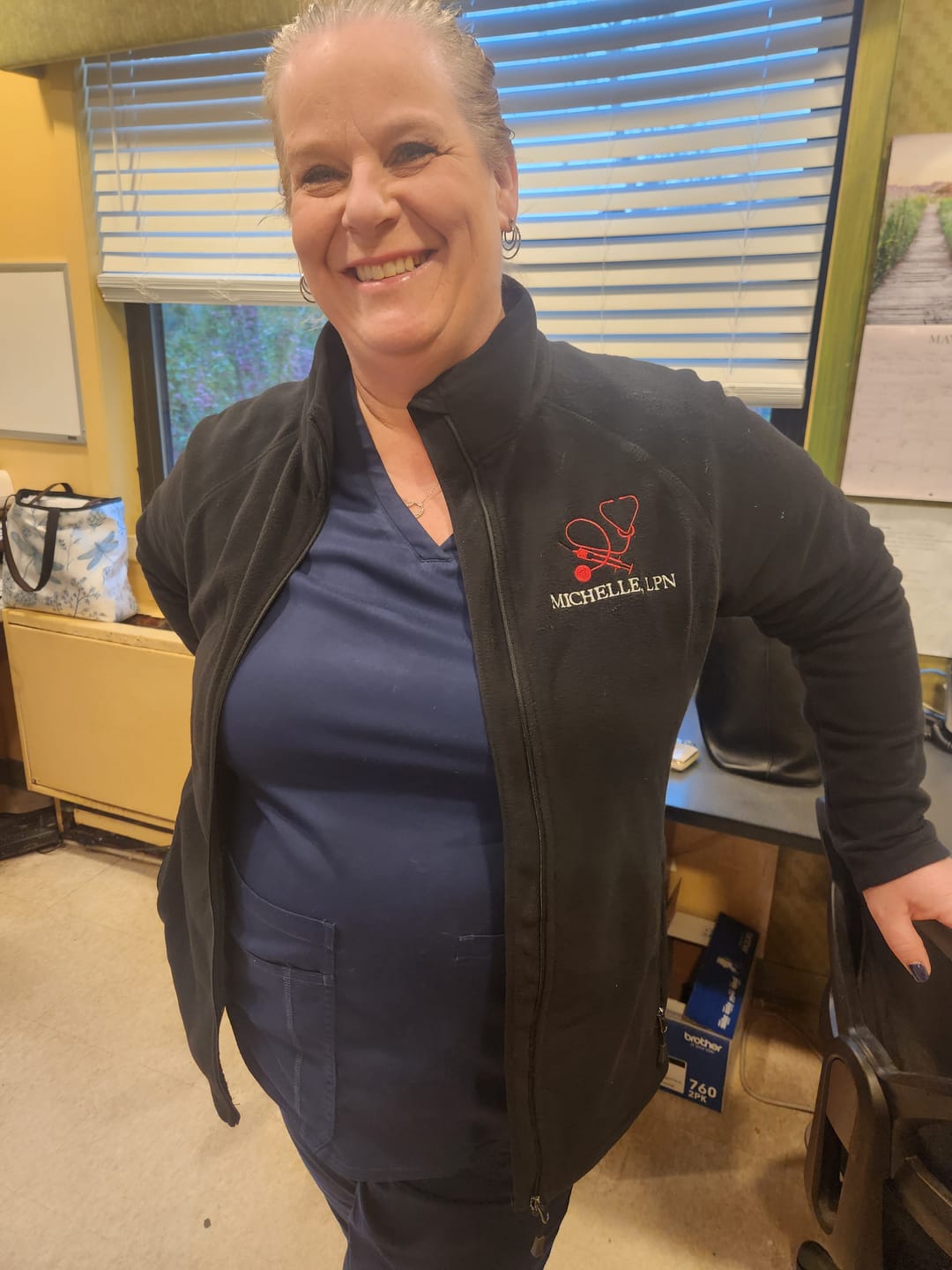 Customer photo review of Eddie Bauer® Ladies Full-Zip Microfleece Jacket