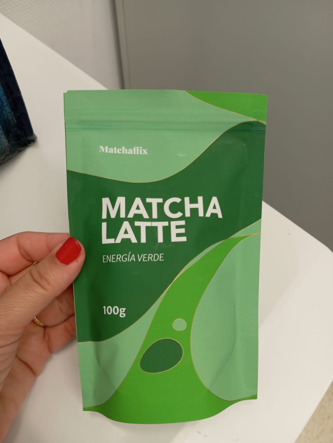 Customer photo review of Matcha Latte