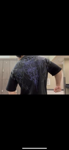 Customer photo review of Forgotten Soul Oversized T-shirt [DUSK]